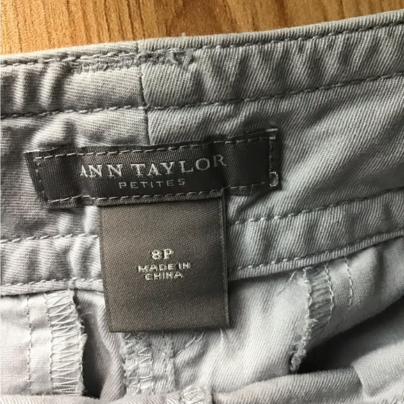 Light Blue Women's Capris - Picture 4 of 6